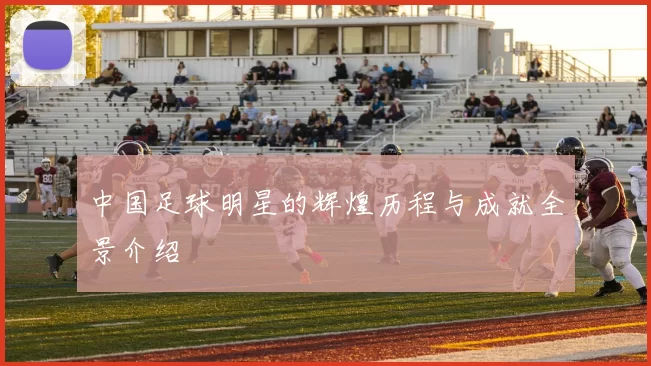 中国足球明星的辉煌历程与成就全景介绍